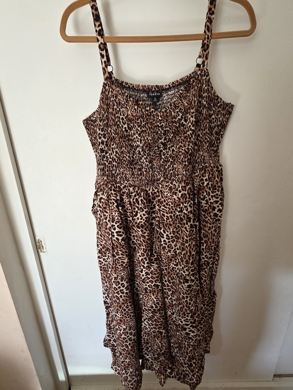 torrid Leopard Print Smocked Maxi Dress - Brown & Black